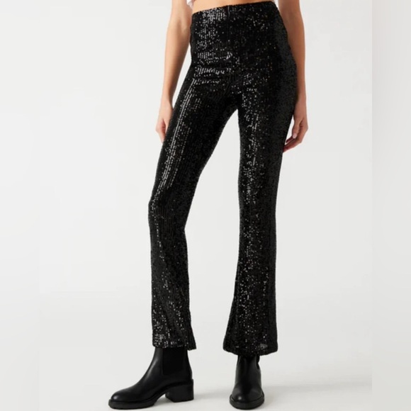 Steve Madden Pants - Steve Madden CITRINE SEQUIN PANT